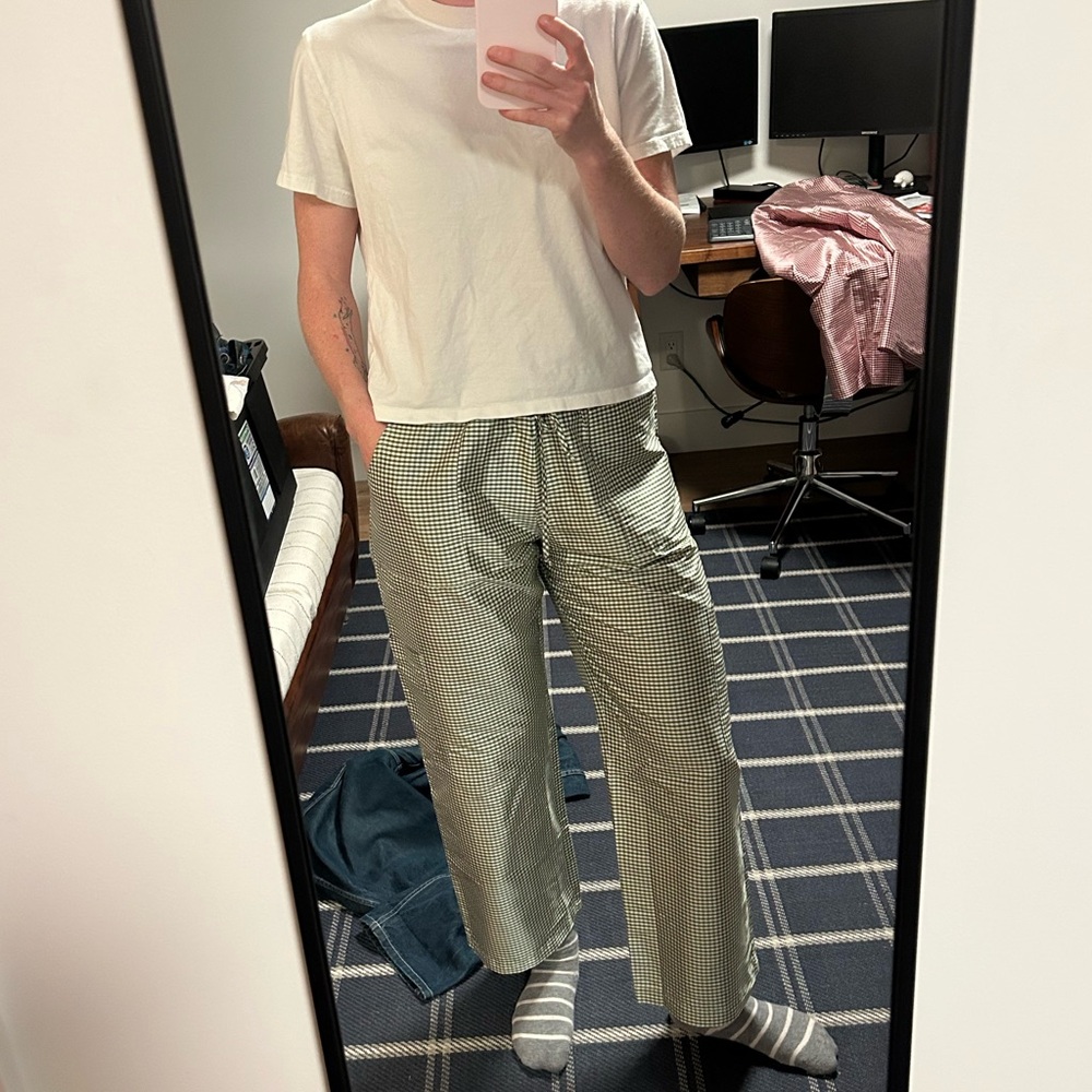 The Taffeta Drawstring Cargo Pant